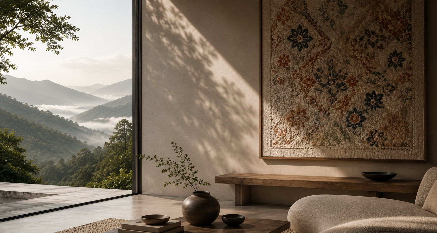 Mountain textile heritage inspiration